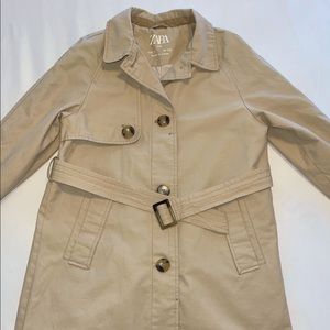 Zara size 7 girls trench coat.